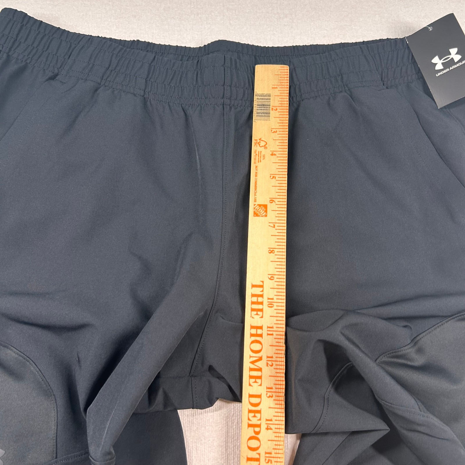 Under Armour Pants Womens 2xl Unstoppable Hybrid Joggers Black Performance — image 7 of 8